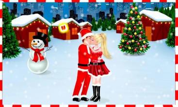 Christmas Romantic Kiss截图1