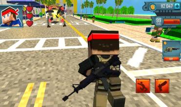 Battle Crafter Gun Survival截图2