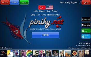 Piniky.net Hoşkin Briç 101Okey截图1