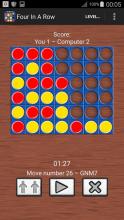 Four In A Line Free : Brain Games截图1