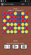 Four In A Line Free : Brain Games截图2