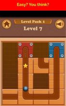 Roll Ball Escape - Slide puzzle截图2