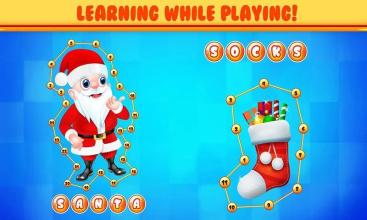 Connect Dots Kids Puzzle Game - Christmas Fun截图3