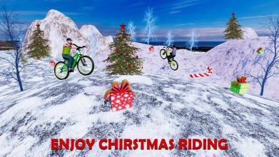 MTB Downhill BMX Snow Racing Stunts 3D截图3