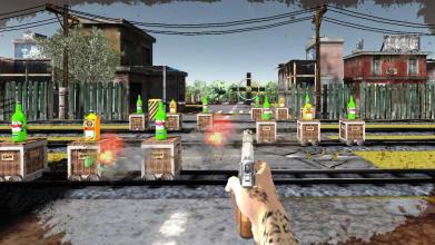 3D Bottle Shoot : Gun Shooting Games截图1