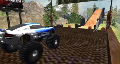 Extreme Monster Truck Racing 3D截图2