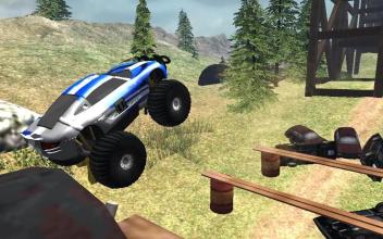 Extreme Monster Truck Racing 3D截图1