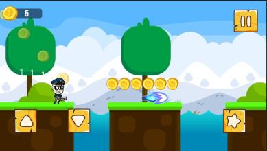 Bad Cop in The Jungle: Super Police Adventure Surf截图5