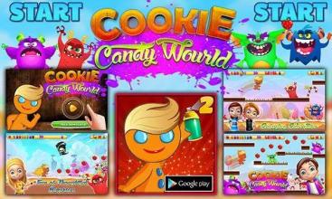 Cookie Candy Run world截图1