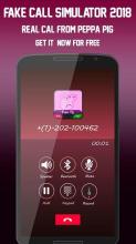 Fake Call From Peppa Pig截图1