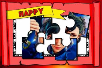 Puzzle Street Fighter Slide截图3