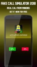 Fake Call Minion's Simulator截图2