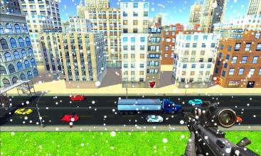 Real sniper traffic shooter 3D截图1