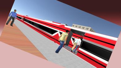 Bullet Train Subway Drive截图1