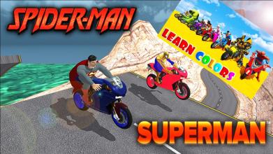 Superheroes Racing Games截图4