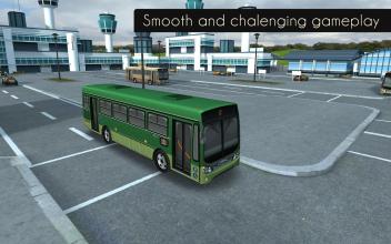 City Airport 3D Bus Parking截图3