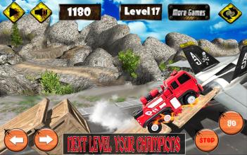 New Super Carbotobot Fire Truck Racing截图2