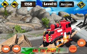 New Super Carbotobot Fire Truck Racing截图1