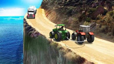 Chained Tractor Offroad : Pull Hill Climb Driving截图1