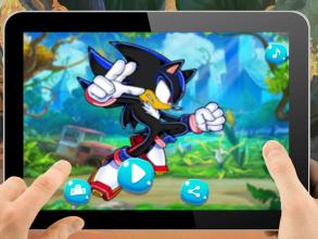 Super Shadow Sonic Run截图1