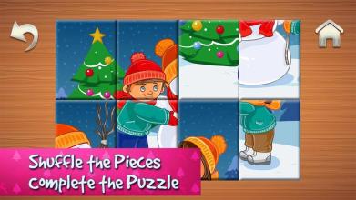 Christmas jigsaw puzzle-preschool kids free截图2