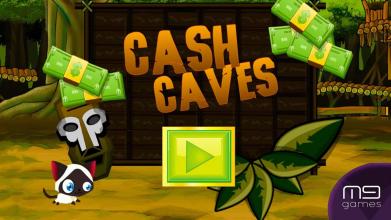 Cash Caves - Arcade, platform fly game with cash截图1