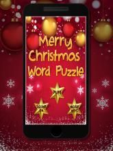 Merry Christmas Word Puzzle截图1