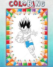 How To Color Dragon Ball Z -dbz new games截图2