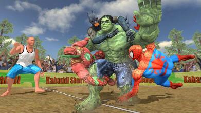 Superheroes Kabaddi Mayhem : Kabaddi Fighting Hero截图2