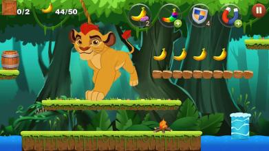 Jungle Lion Hero Adventures Run截图2