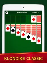 Classic Solitaire Klondike - offline card game截图5