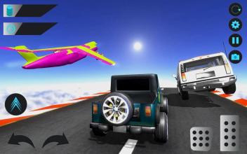 Rocket Car Racing Battle in Plane截图3