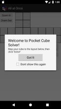 Pocket 2X2 Rubik's Cube Solver Free截图1