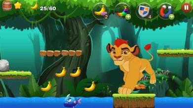 Jungle Lion Hero Adventures Run截图4