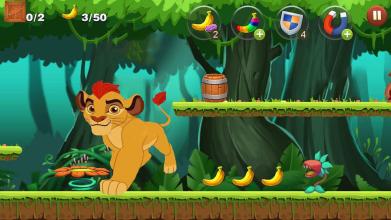 Jungle Lion Hero Adventures Run截图3