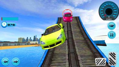 Extreme Car Stunt Rider: Jeep Car Games 3D截图4