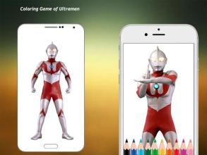 Coloring Game for Kids of Ultraman截图5