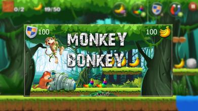jungle 2 banana monkey running截图3