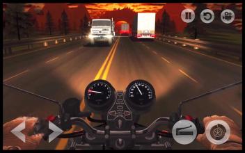 Moto Speed : Traffic Racer Highway Bike Riding 3D截图2