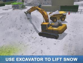 Excavator Pull Tractor: City Snow Cleaner截图5