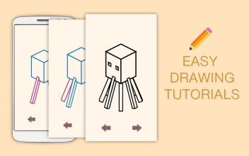 Draw Drawings Crafting World Creeper截图1