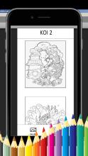 Koi Coloring Book - For Adult截图3