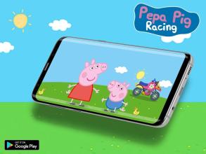 Pepa Happy Pig Racing Motorcycle截图1