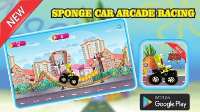 Sponge Car Arcade Racing截图2