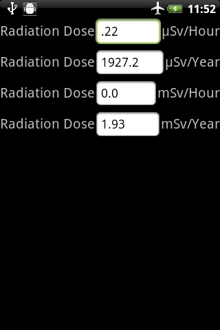 辐射剂量计算器截图1