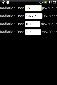 辐射剂量计算器截图