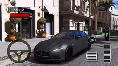 Car Parking Maserati Ghibli S Simulator截图1