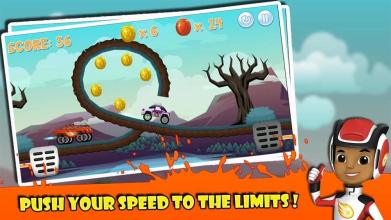 Blaze Monster Cars : Hill Racing截图1