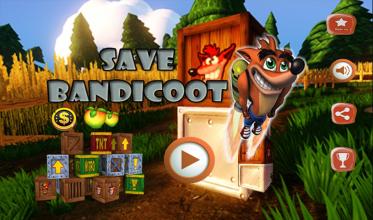 Super Adventure of Crash Bandicoot 3D截图1