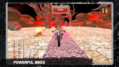 Ghost Bike Rider 3D : Highway Stunts截图3